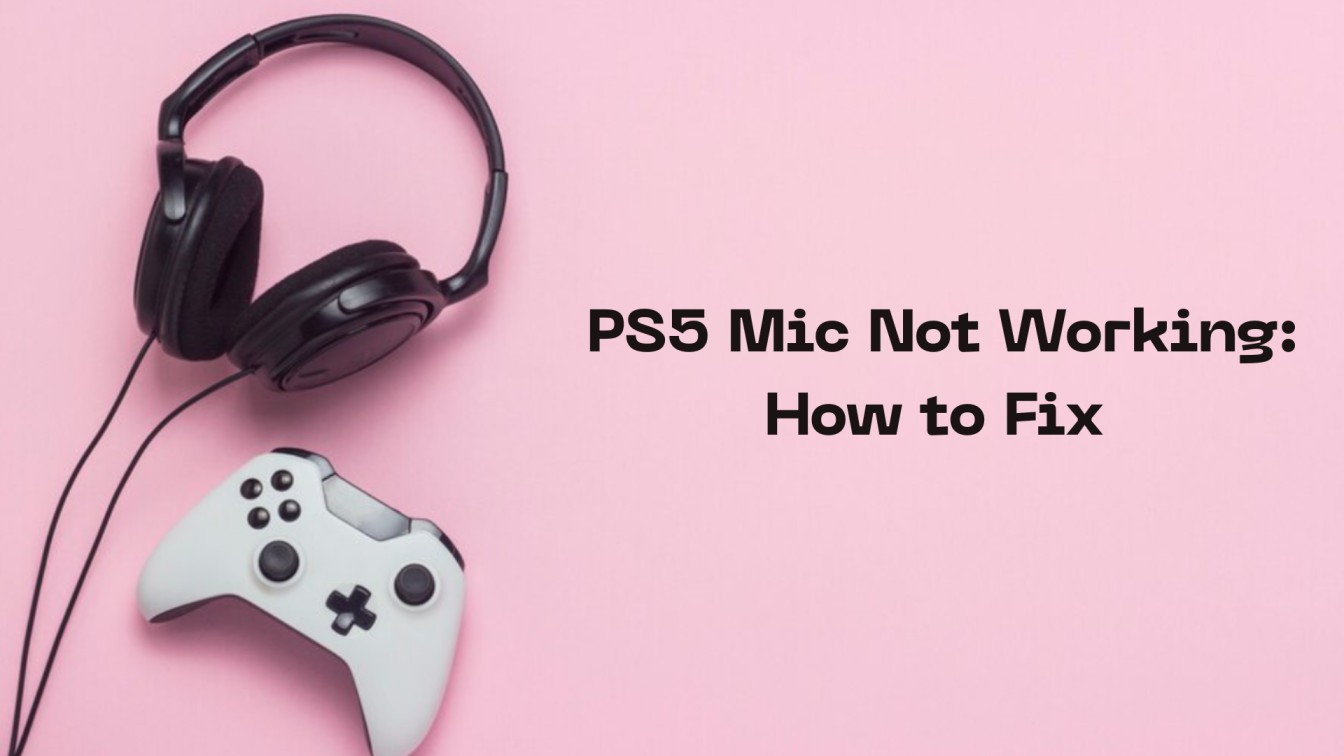 PS5 Controller Mic Not Working