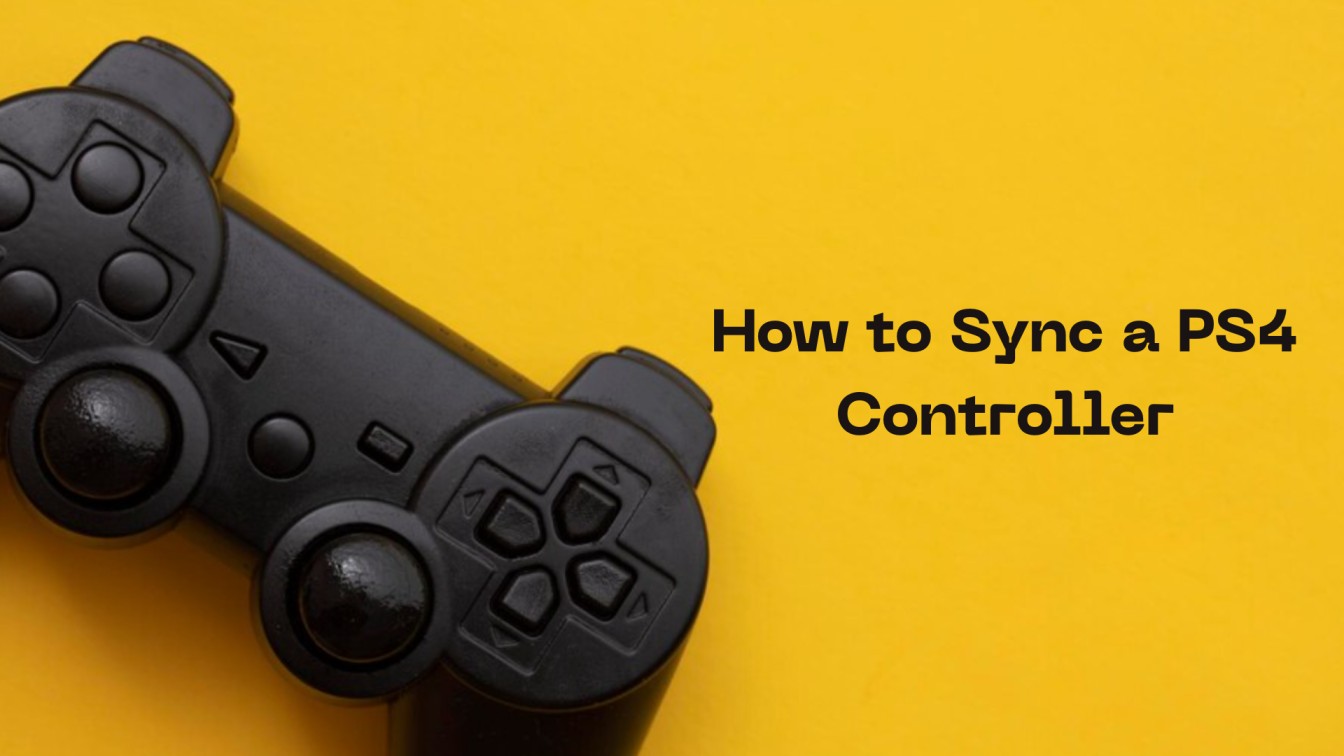 How to Sync a PS4 Controller